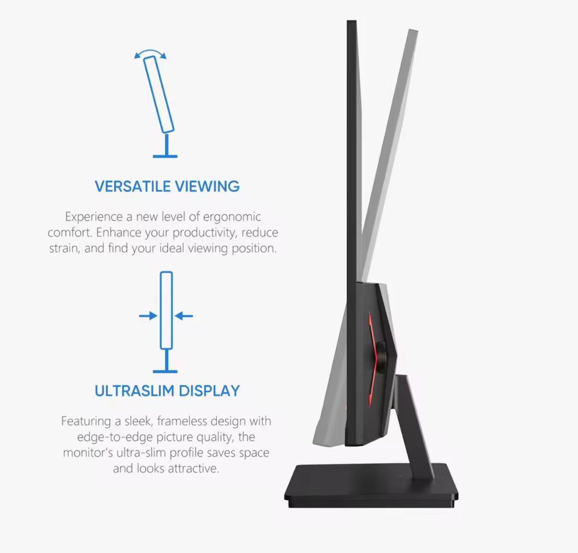 27inch Monitor 180Hz QHD 2K Portable Gaming Monitor